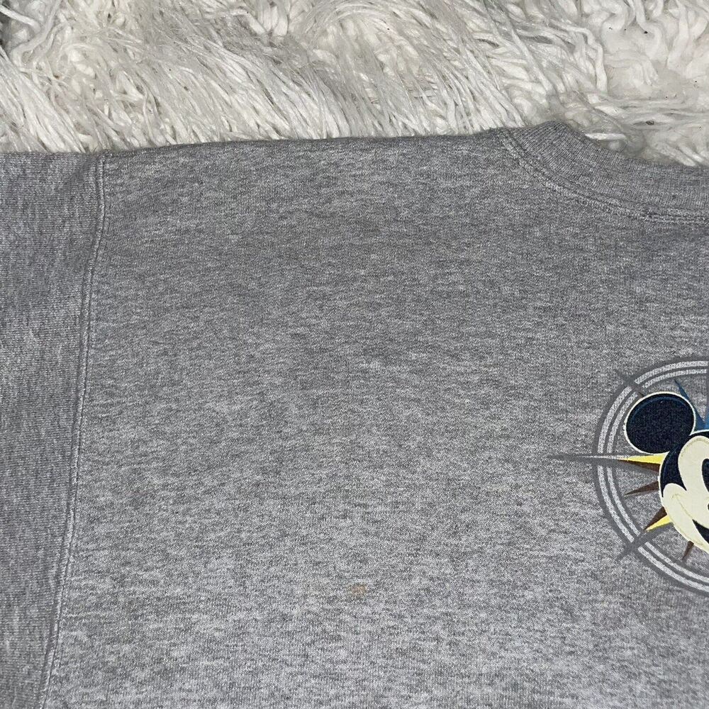Walt Disney Parks Adult Discover the Magic Crewneck Sweatshirt Size Small Gray - Picture 10 of 11